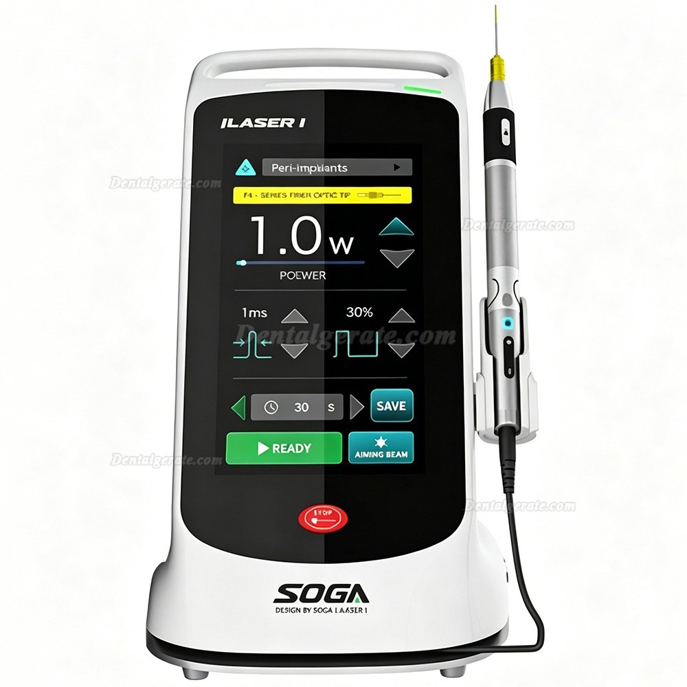 SOGA iLaser I Dental-Diodenlaser 980 nm 0,5 W&ndash;8 W Dental Laserstift